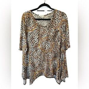 Oddy Leopard Print Women's Top